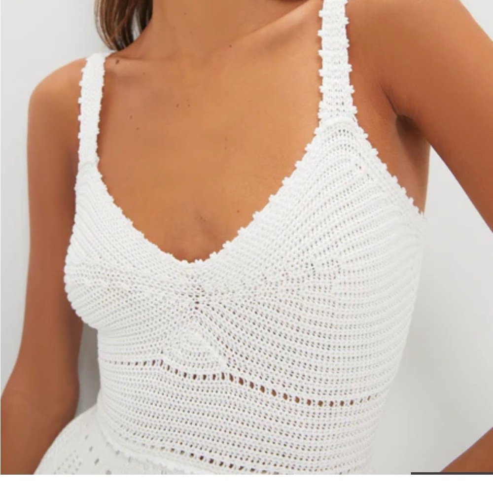 Tuckernuck Ivory Knit Midi Dress - Picture 2 of 5